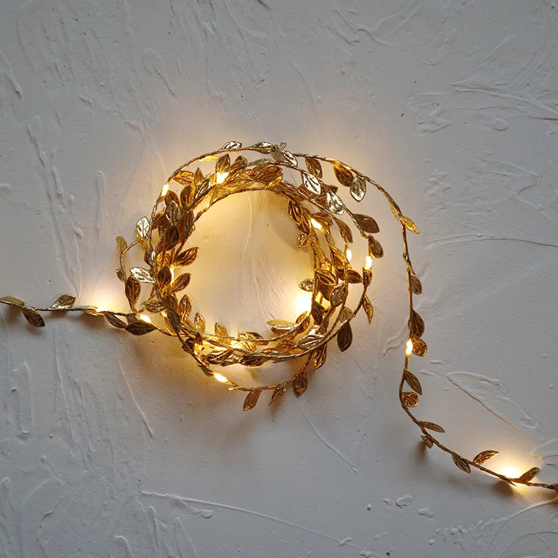 Ivy Garland Copper Fairy Lights
