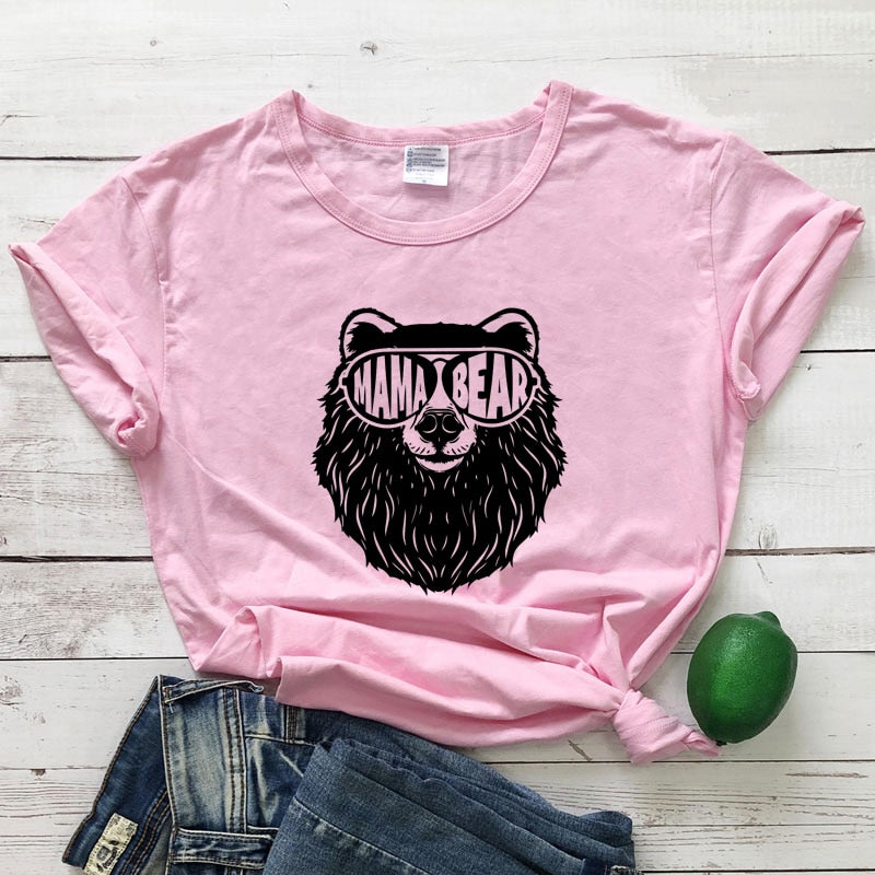 Mama Bear Cotton T-shirt