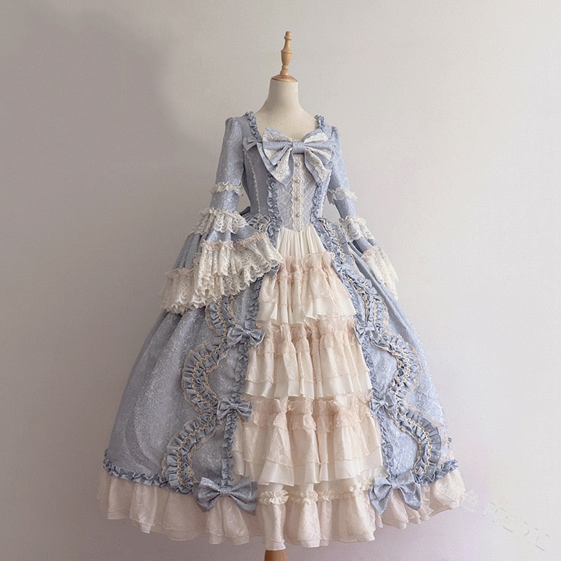 Rococo Queen Halloween Carnival Palace Cosplay Book Week Costume
