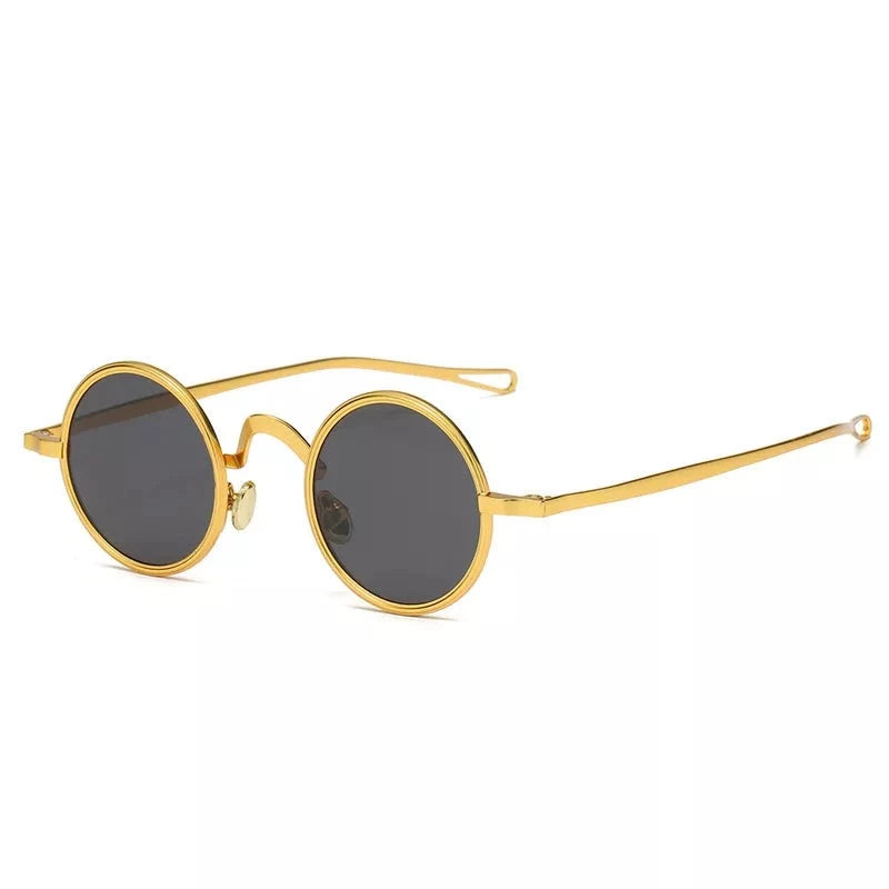 Frank's Round Metal Sunglasses UV400 Sun Glasses