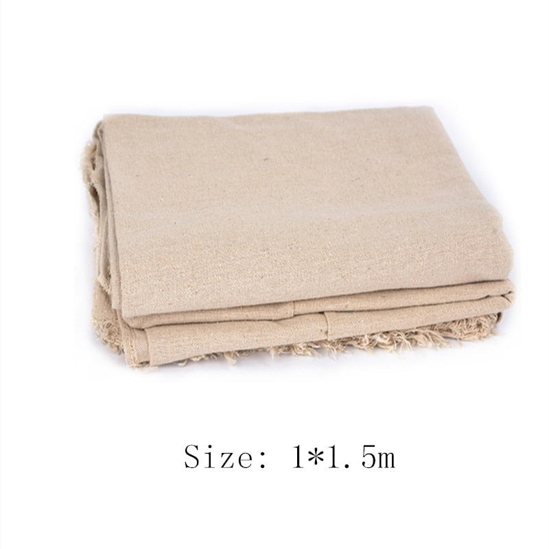 1M Pottery Linen Cloth Clay Burlap DIY Pottery Ceramics Clay Craft