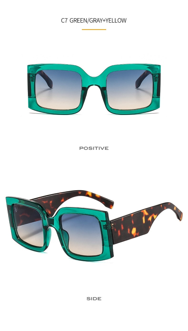 Chunky Monkey Square Sunglasses