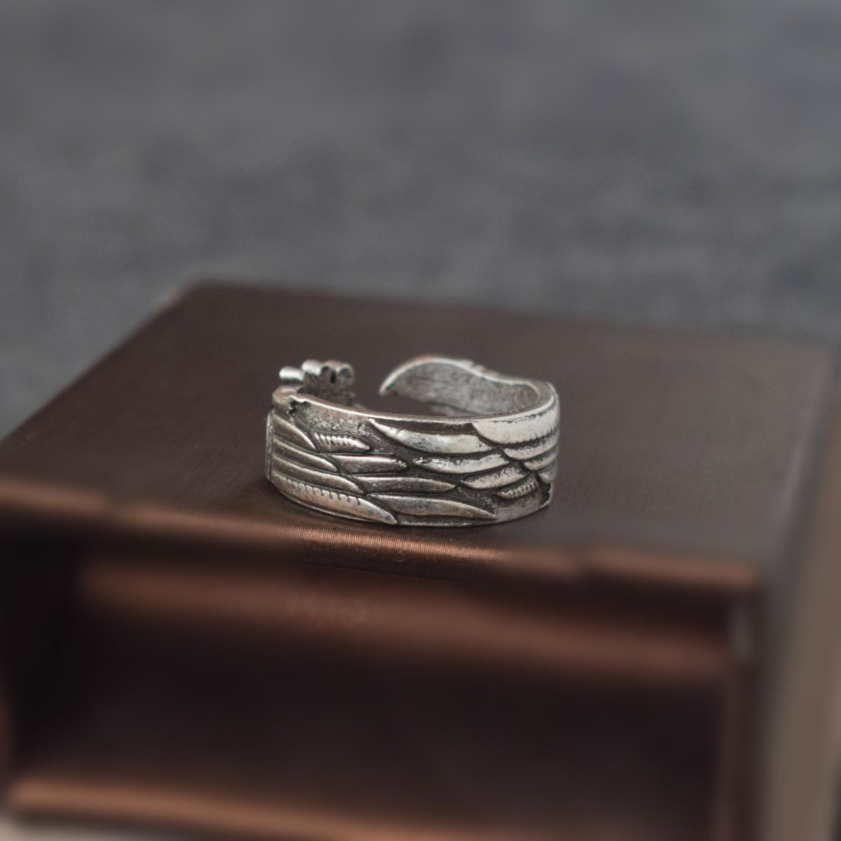 Odin's Ravens Rune Ring