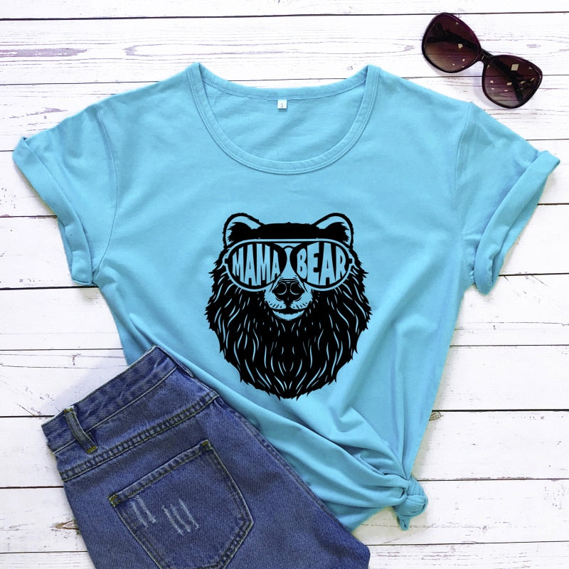 Mama Bear Cotton T-shirt