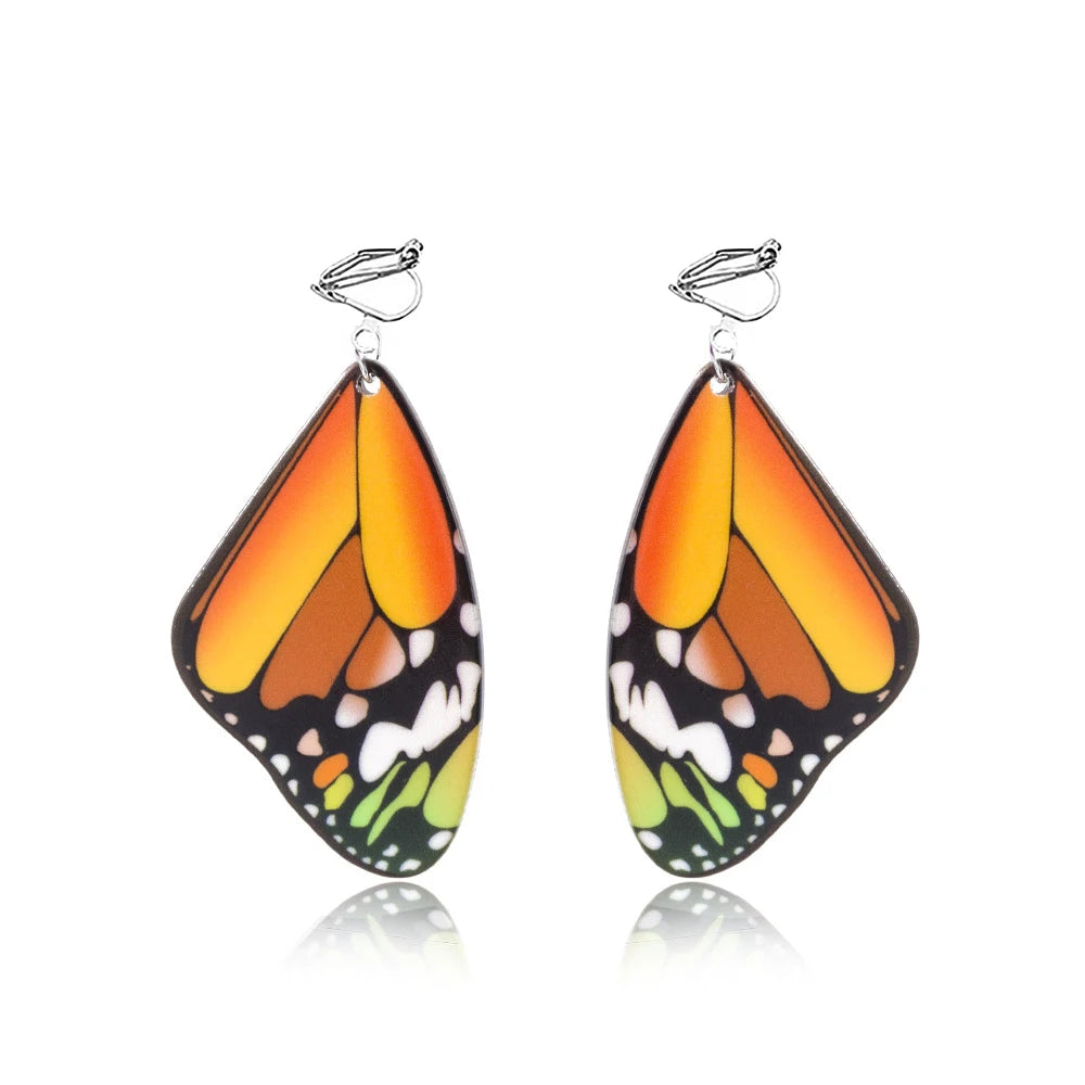 Butterfly Wings Drop Earrings
