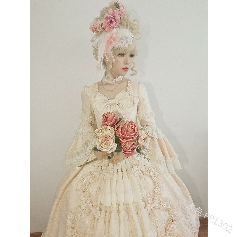 Rococo Queen Halloween Carnival Palace Cosplay Book Week Costume