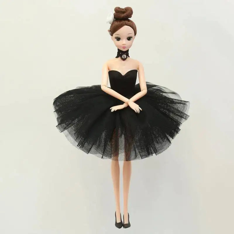 32cm Ballet Doll Large Original Handmade 1/6 Doll Full Set 11 Jointed Doll Girls