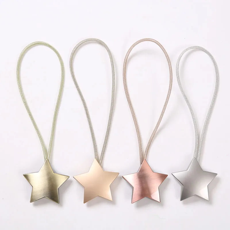 Star Curtain Tieback Buckle 1Pc
