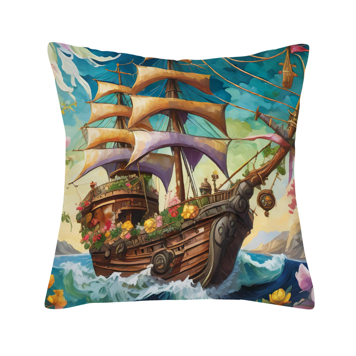 Ships Ahoy Cushion Cover