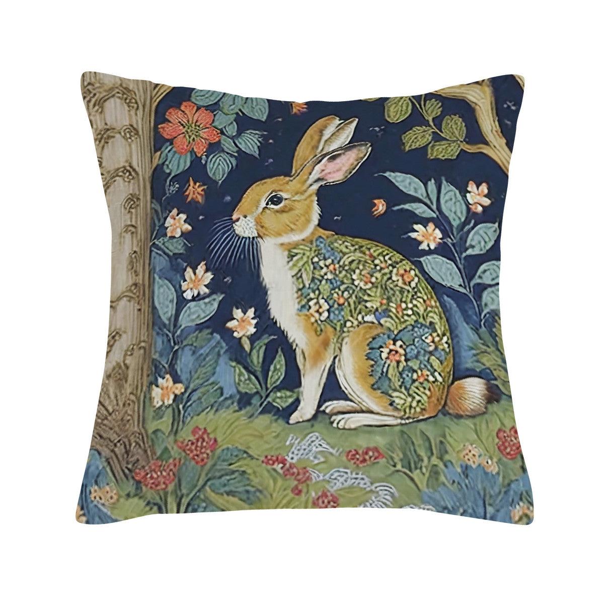 Morris' Rabbit Cushion Cover