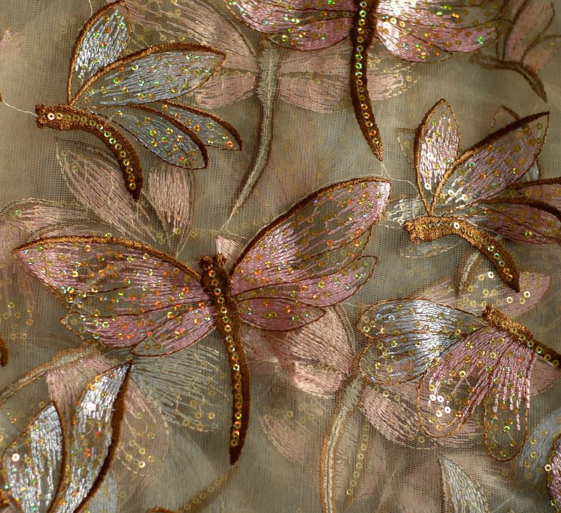 Dragonfly Sewing Fabric 2m length 150cm wide DIY Textiles Craft