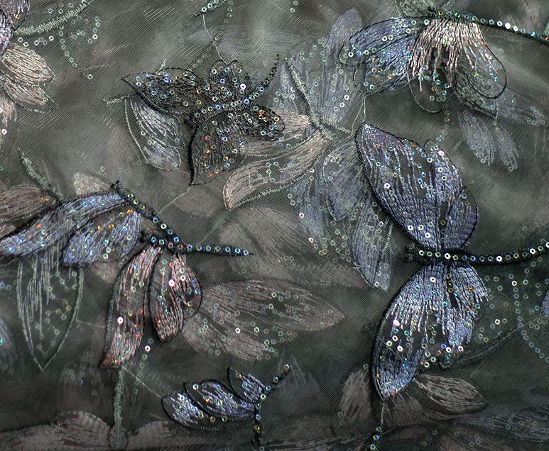 Dragonfly Sewing Fabric 2m length 150cm wide DIY Textiles Craft