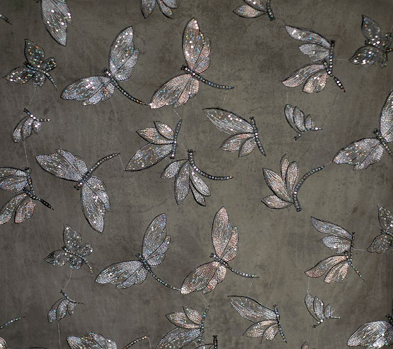 Dragonfly Sewing Fabric 2m length 150cm wide DIY Textiles Craft