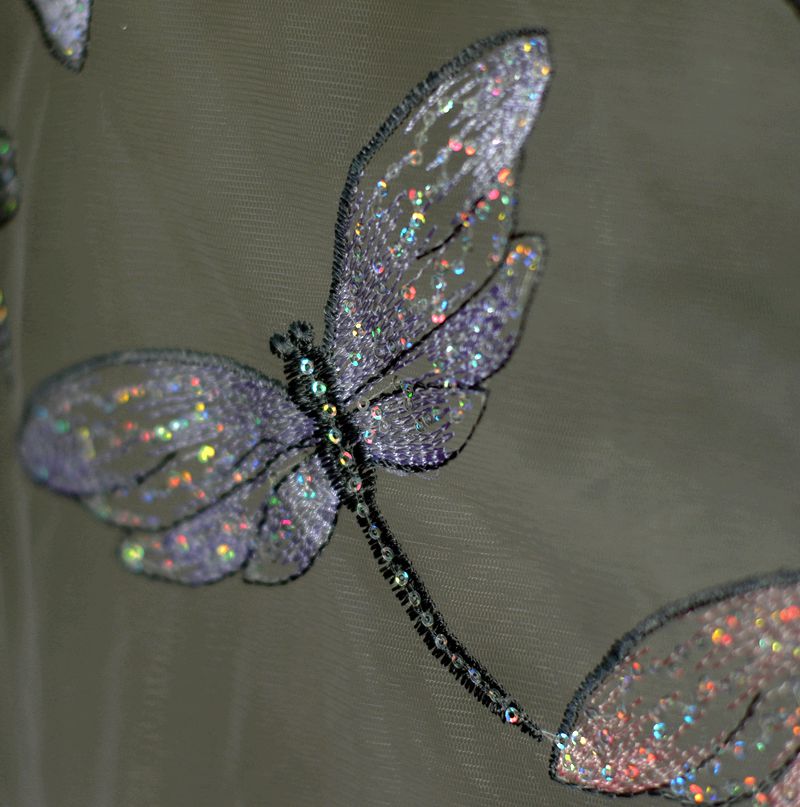 Dragonfly Sewing Fabric 2m length 150cm wide DIY Textiles Craft