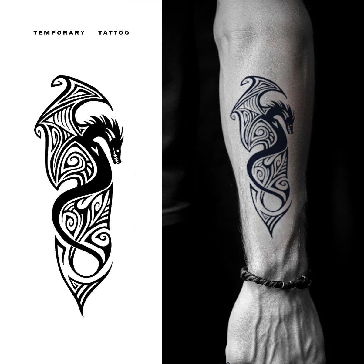 Dragon Temporary Tattoo