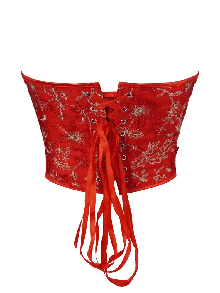 Golden Swan Overbust Corsets Bustiers