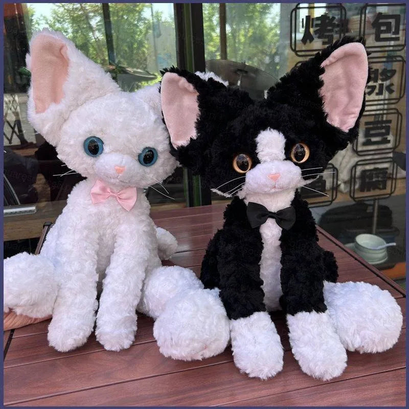 Cute Big Ear Cat Plushie Soft Toy Stuffed Animal