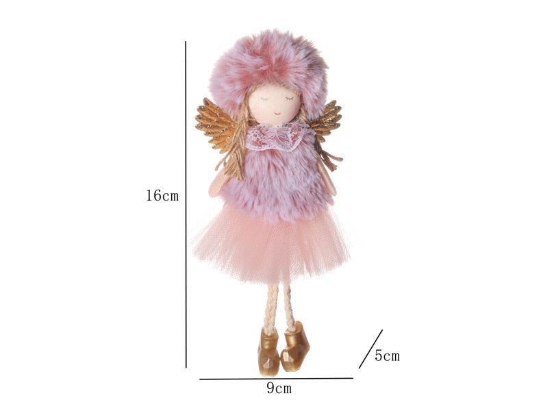 Christmas Angel Dolls Xmas Tree Ornament