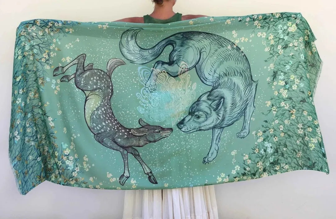 Wings Fantasy Shawl Scarf Festival Cloak Rave Accessories