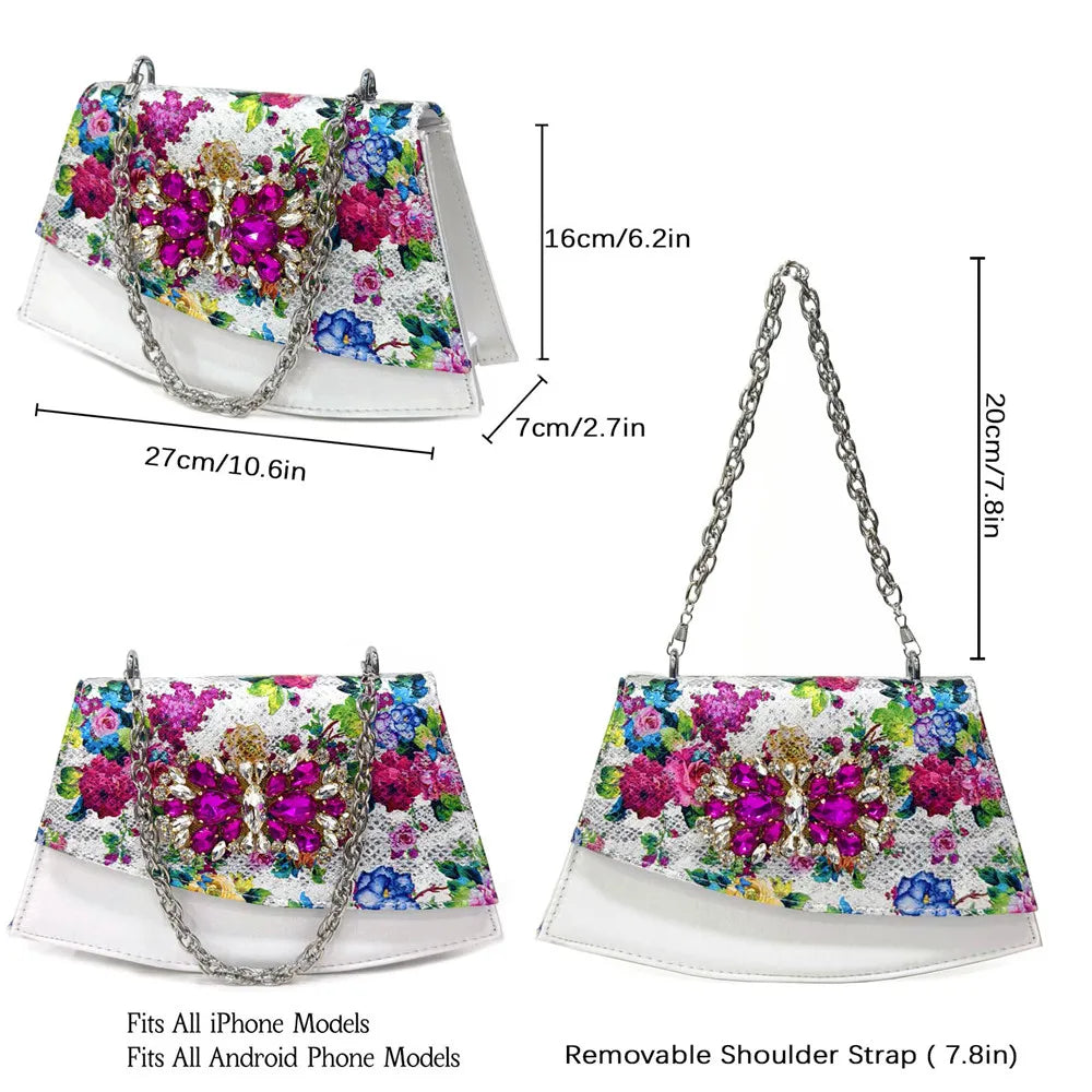 Spring Garden Party Shoes And Matching Bag Set