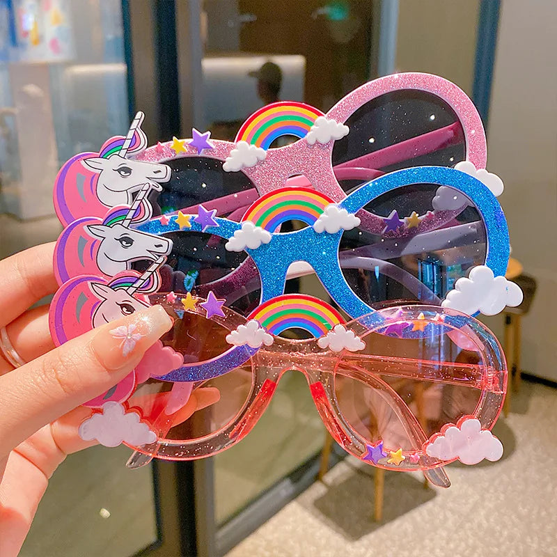 Children's Unicorns and Rainbows Sunglasses