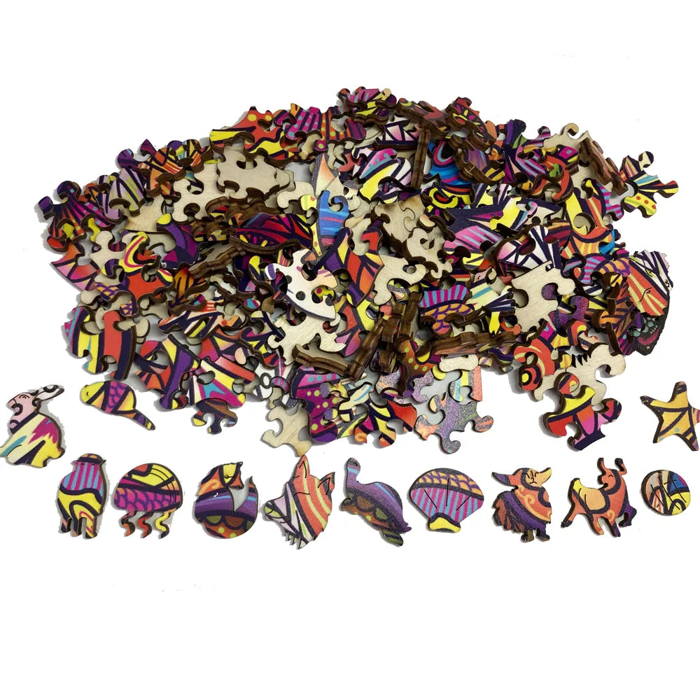 Hummingbird Wooden Jigsaw Puzzle