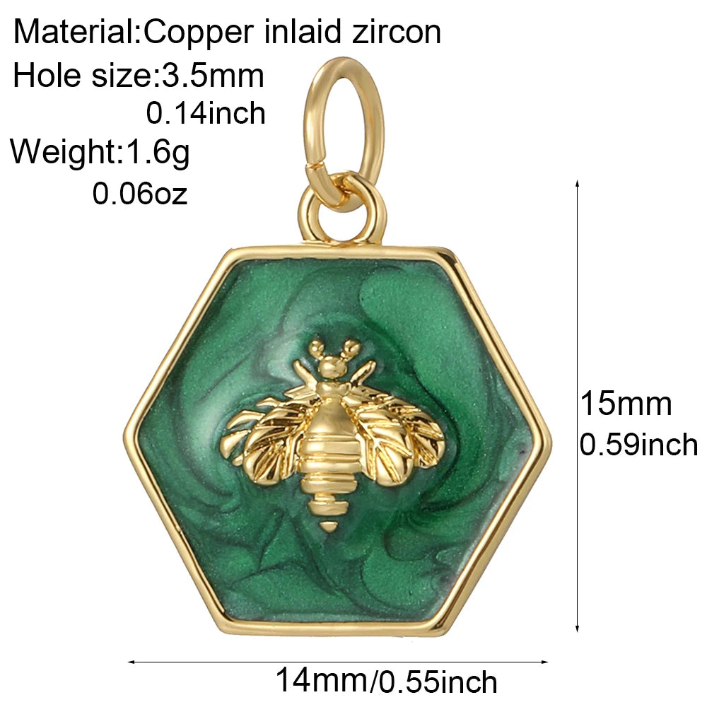Green Charms Jewellery Making Supplies Necklace Bracelet Pendant Charms