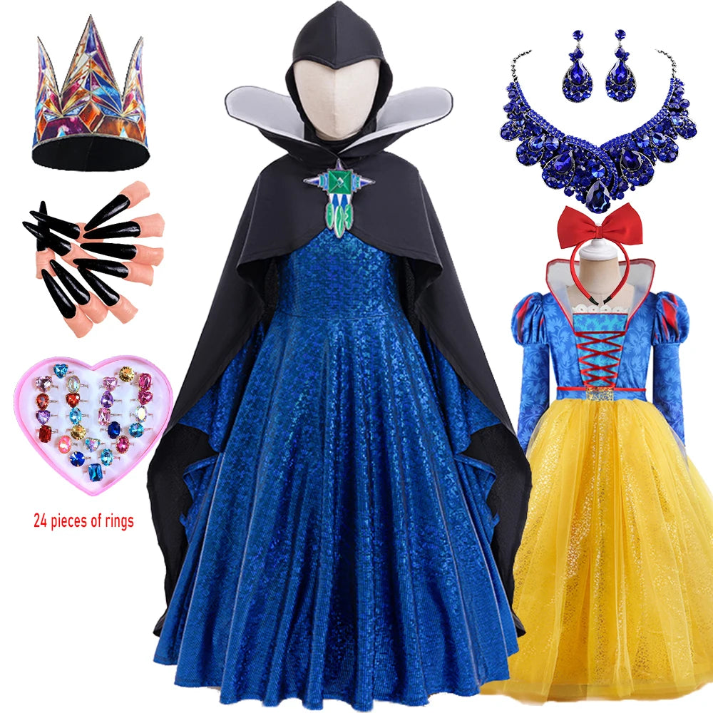 Snow White Evil Queen Cosplay Costume Sets