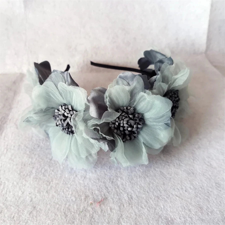 Bonny's Mesh Flower Headbands