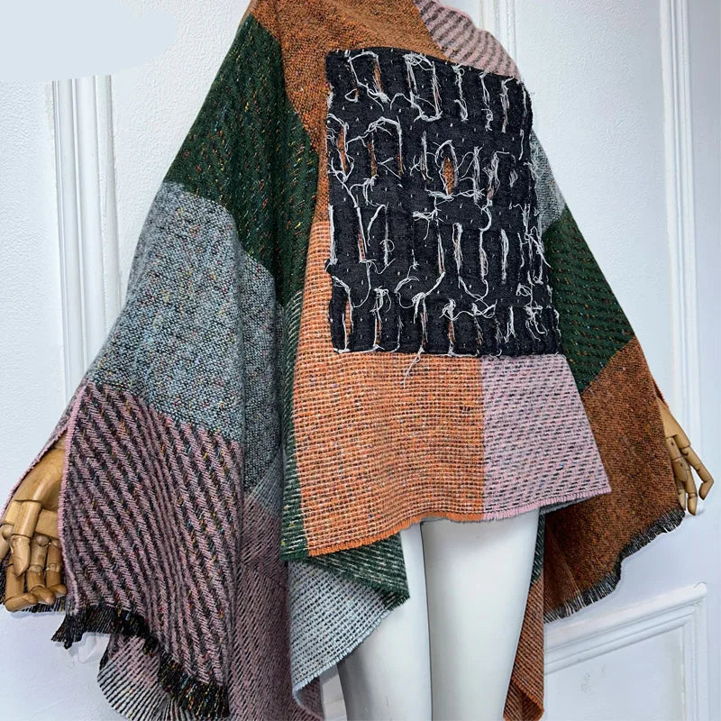 Winter Warm Textiles Poncho