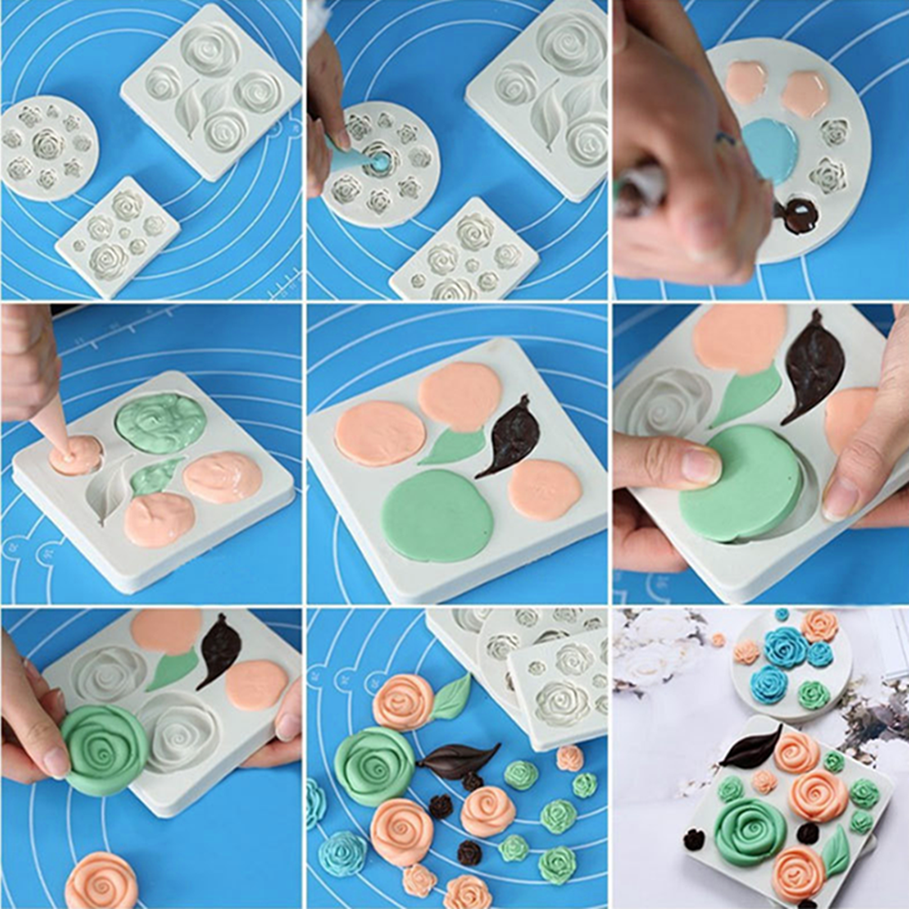 Silicone Mould Feather Mask Decoration DIY Tools For Baking Clay Resin Plaster Moulds