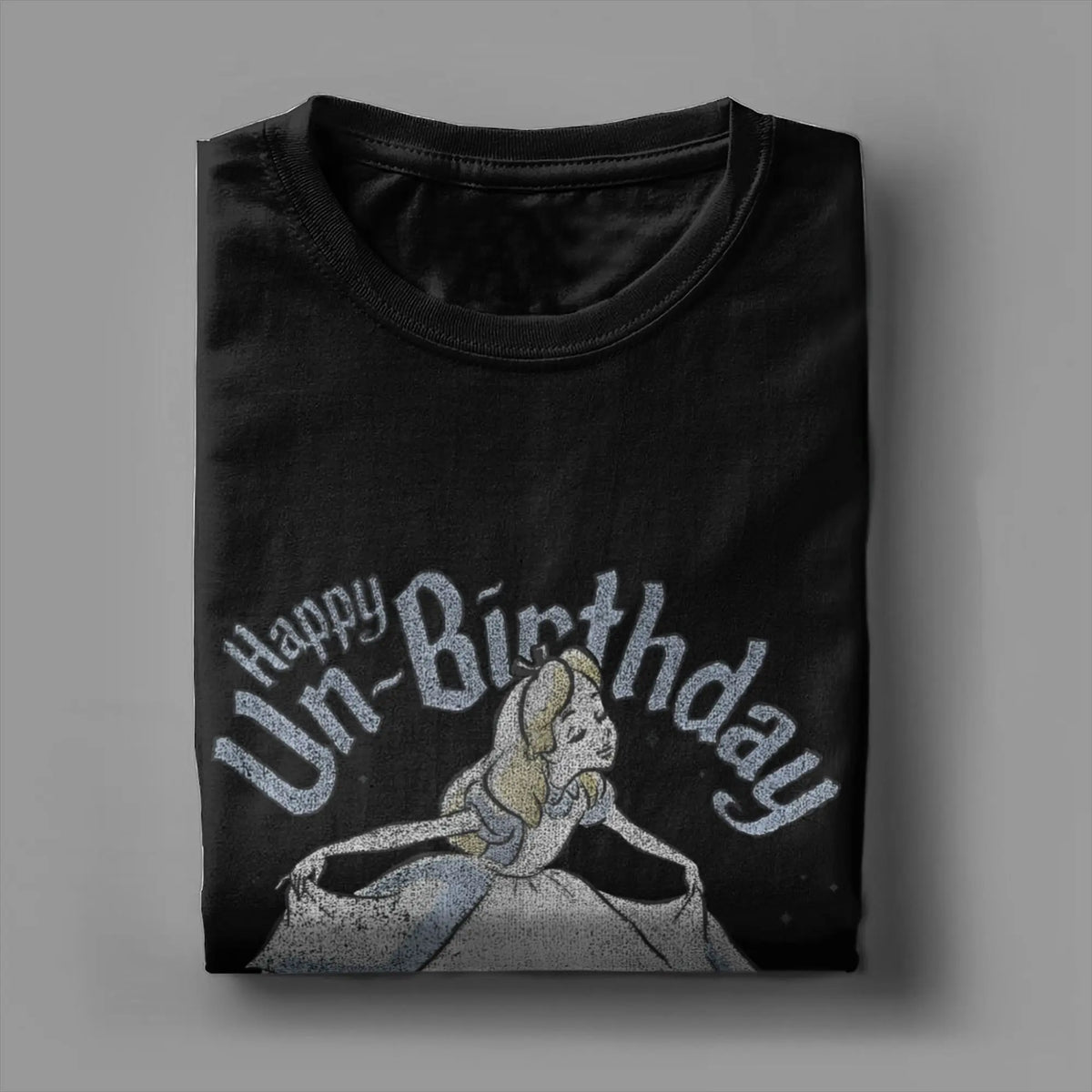 Happy Un-Birthday To Me Alice In Wonderland T-Shirts Cotton Tees