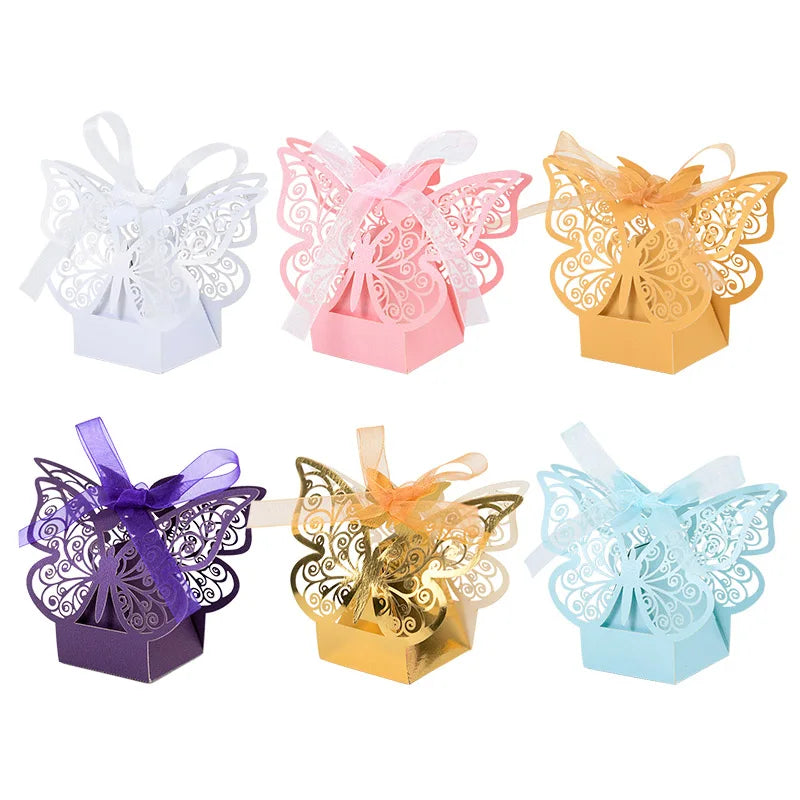 1.5M 10LED Butterfly Lights String Battery Outdoor Fairy Night Lamp Garland Party Decoration