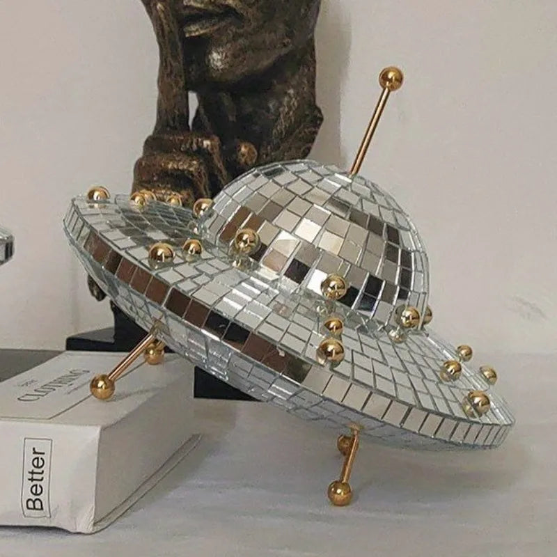 Disco Ball UFO Mirror Decor