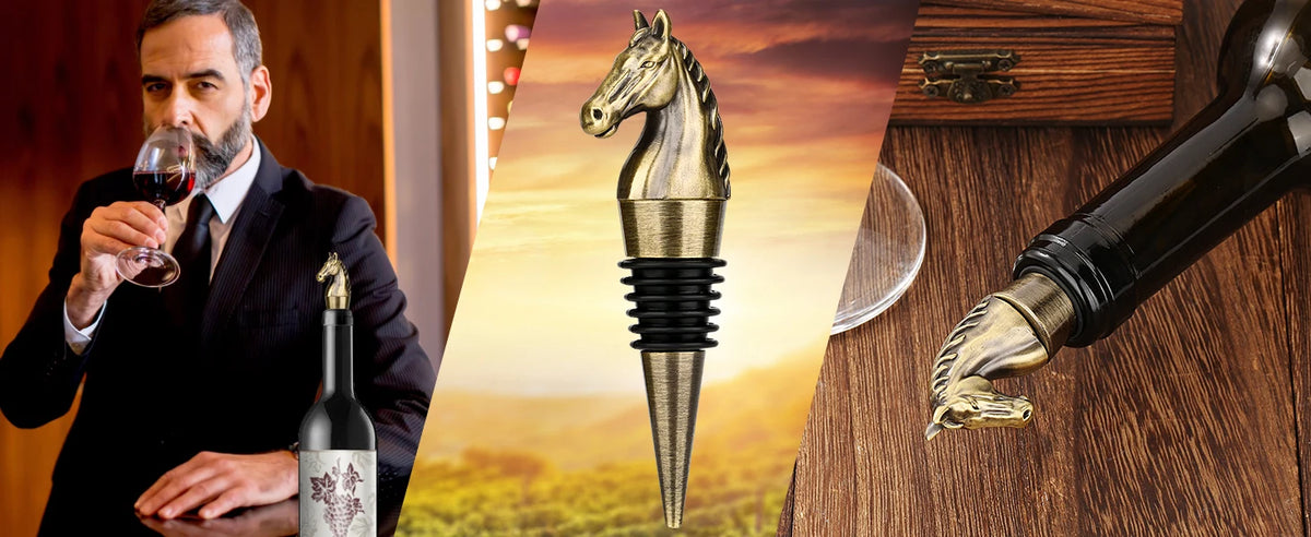 Horse Wine Bottle Stopper