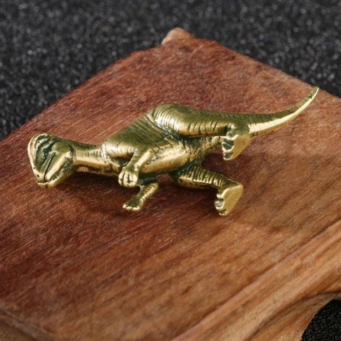 Copper Allosaurus Dinosaur Tea Pets