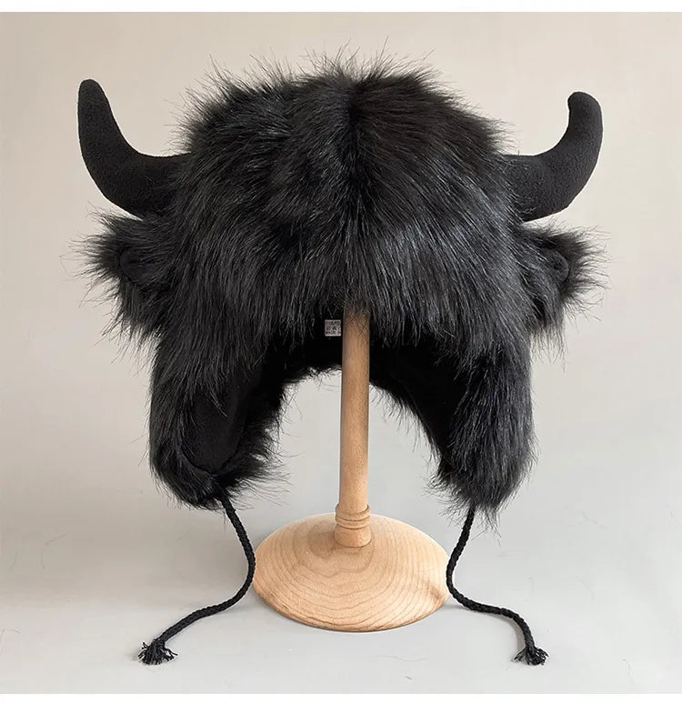 Furry Beast Ear Warmer Hats