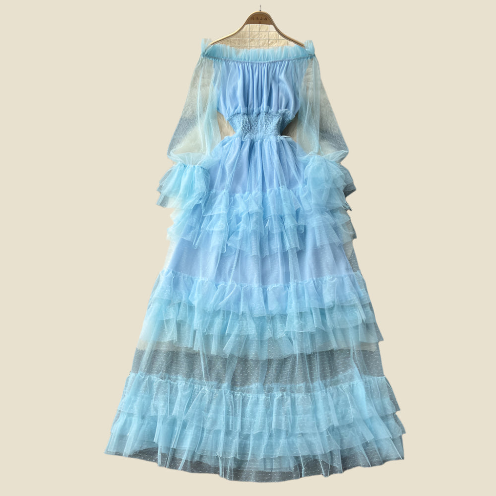Cadenza's Cake Mesh Party Dress