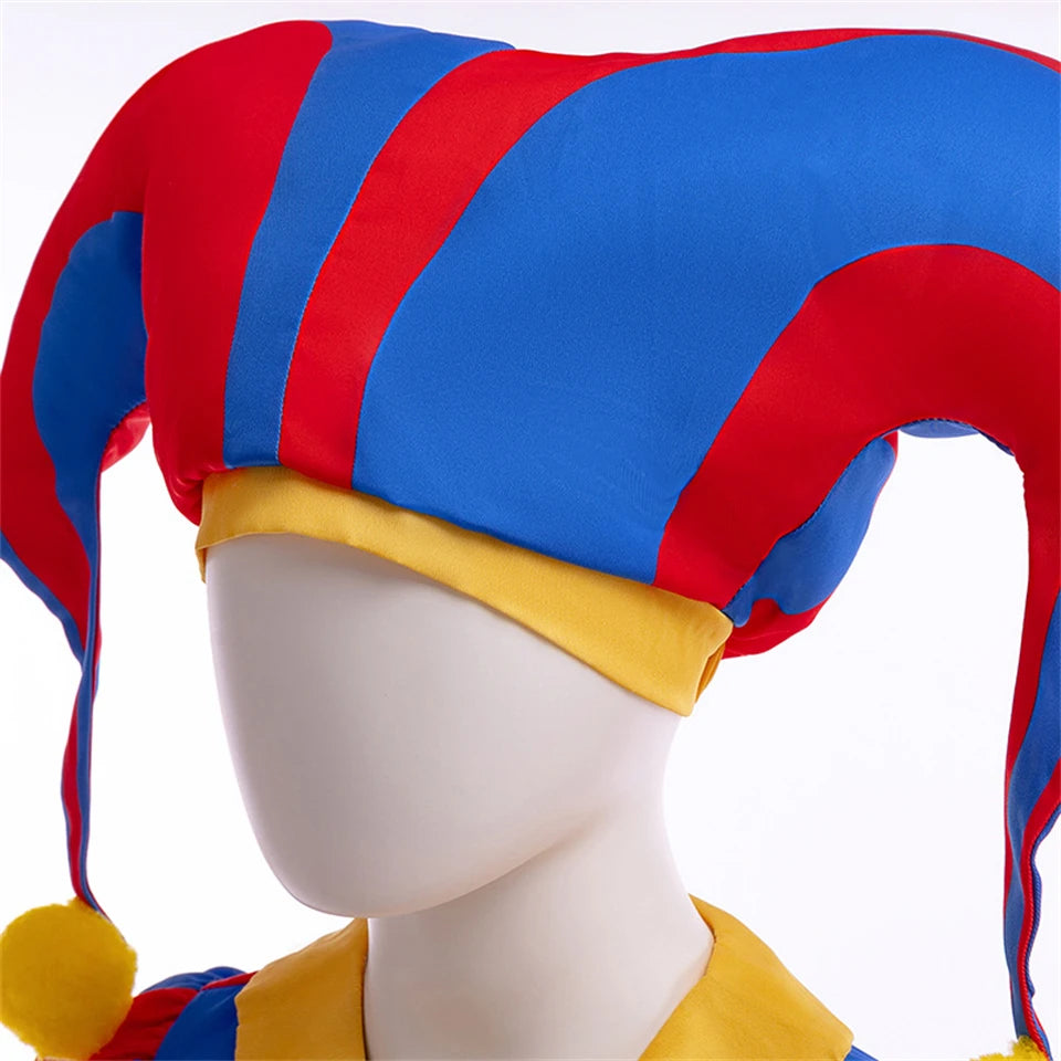 Amazing Circus Clown Pomni Ragatha Children's Halloween Cosplay Costumes