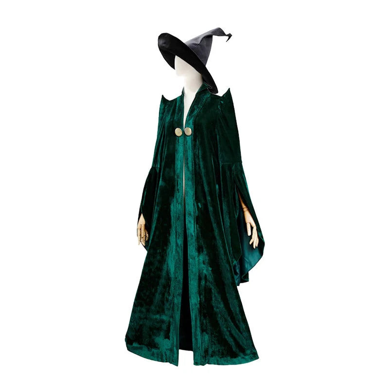 Professor Minerva McGonagall Hogwarts School of Witchcraft and Wizardry Halloween Costume