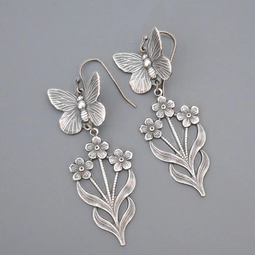 Spring Garden Butterfly Earrings