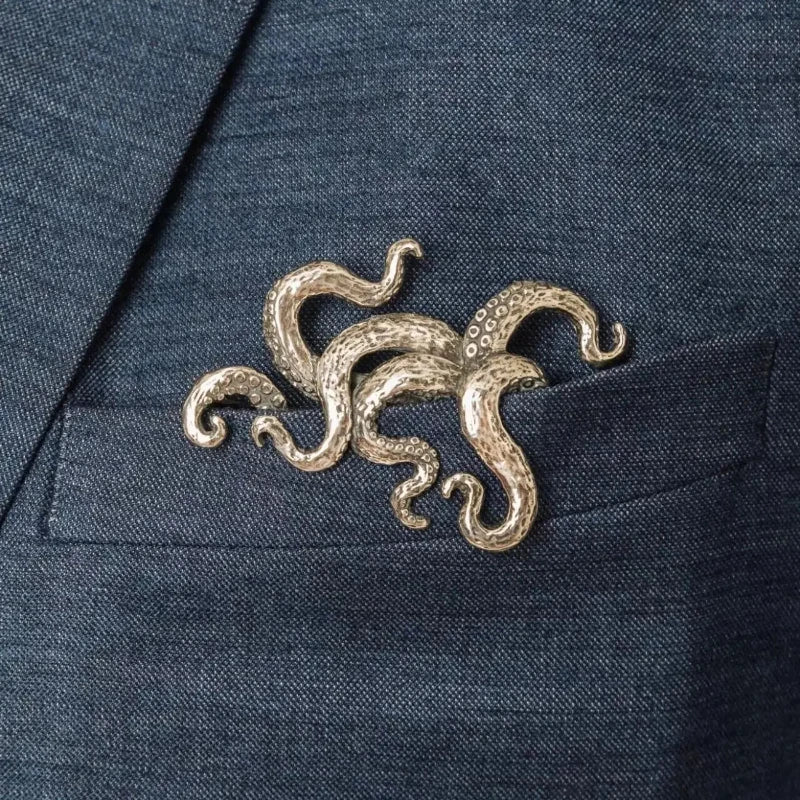 Ridiculously Fun Suit Pocket Brooches