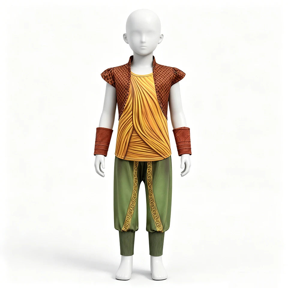 Kids Adventure Hero Raya Warrior Boys Girls Outfits Halloween Cosplay Last Dragon Book Week Children's Costume