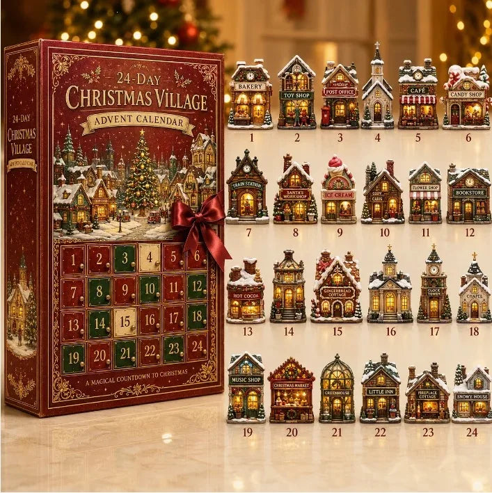 Christmas Craft Advent Calendars 24 Days of Christmas Miniatures To Make and/or Collect 17 Sets to Choose From