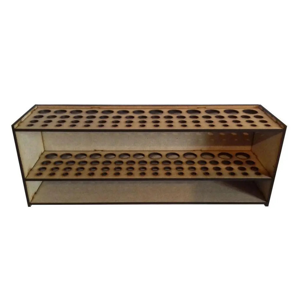 Wooden Paint Brush Holder 67 Holes
