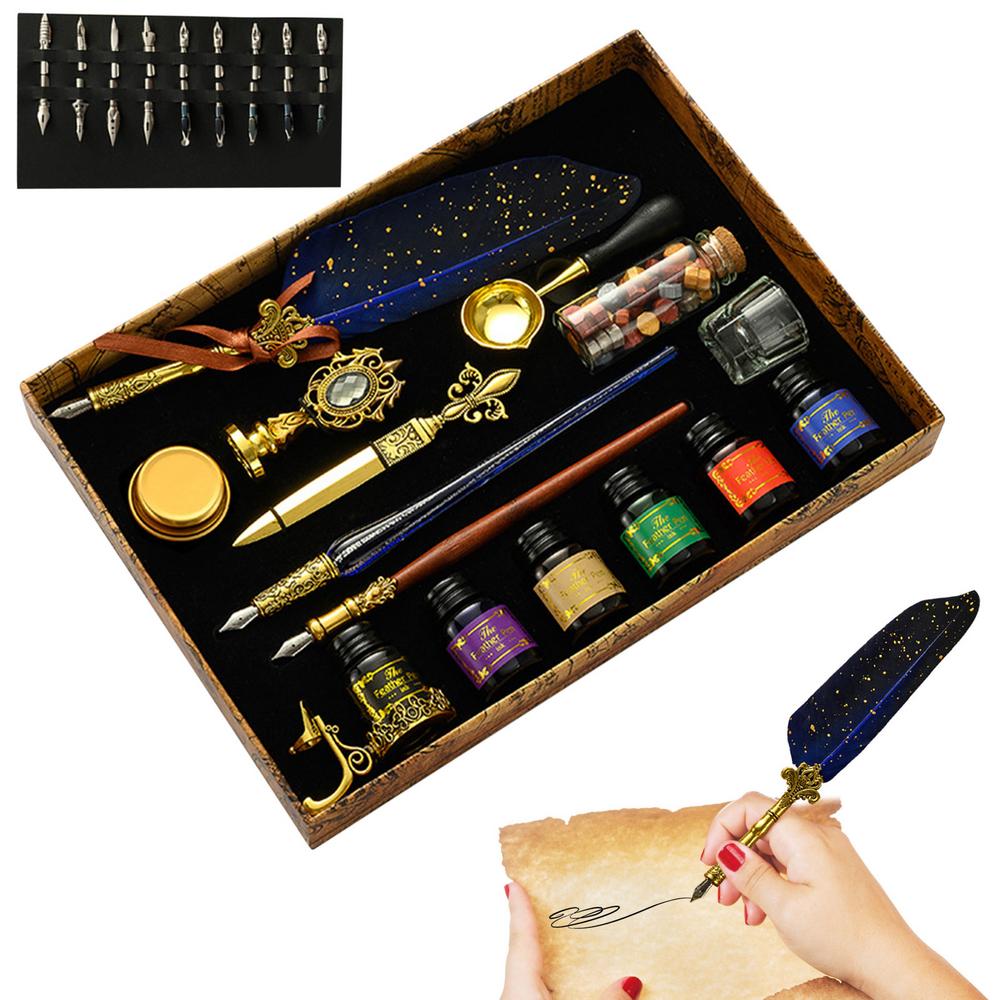 Lord Hifflebottom's Quill Pen Letter Writing Sets