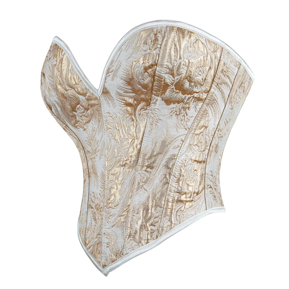 Golden Swan Overbust Corsets Bustiers