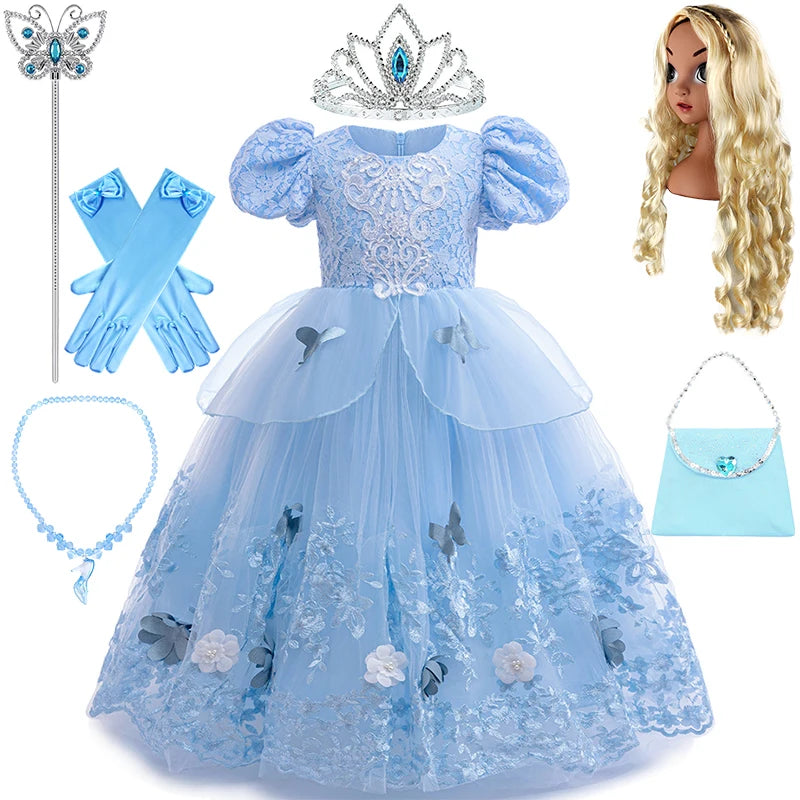 Cinderella Princess Dress Costume Sets