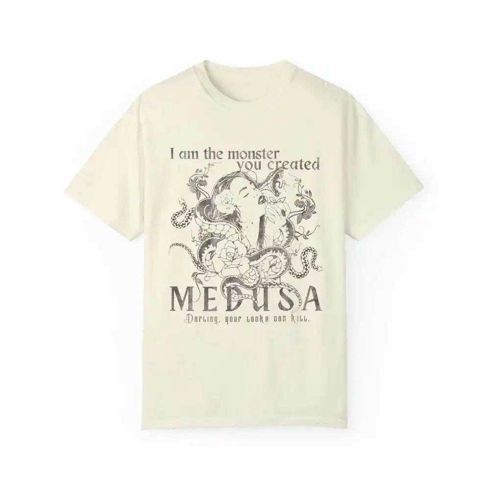 Medusa T-shirt Dark Academia Snake Literary Tee Book Lovers Gift