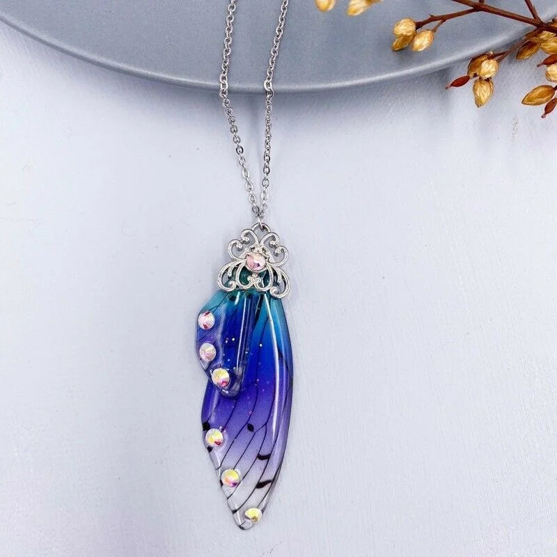 Fantasy Fairy Wings Necklaces